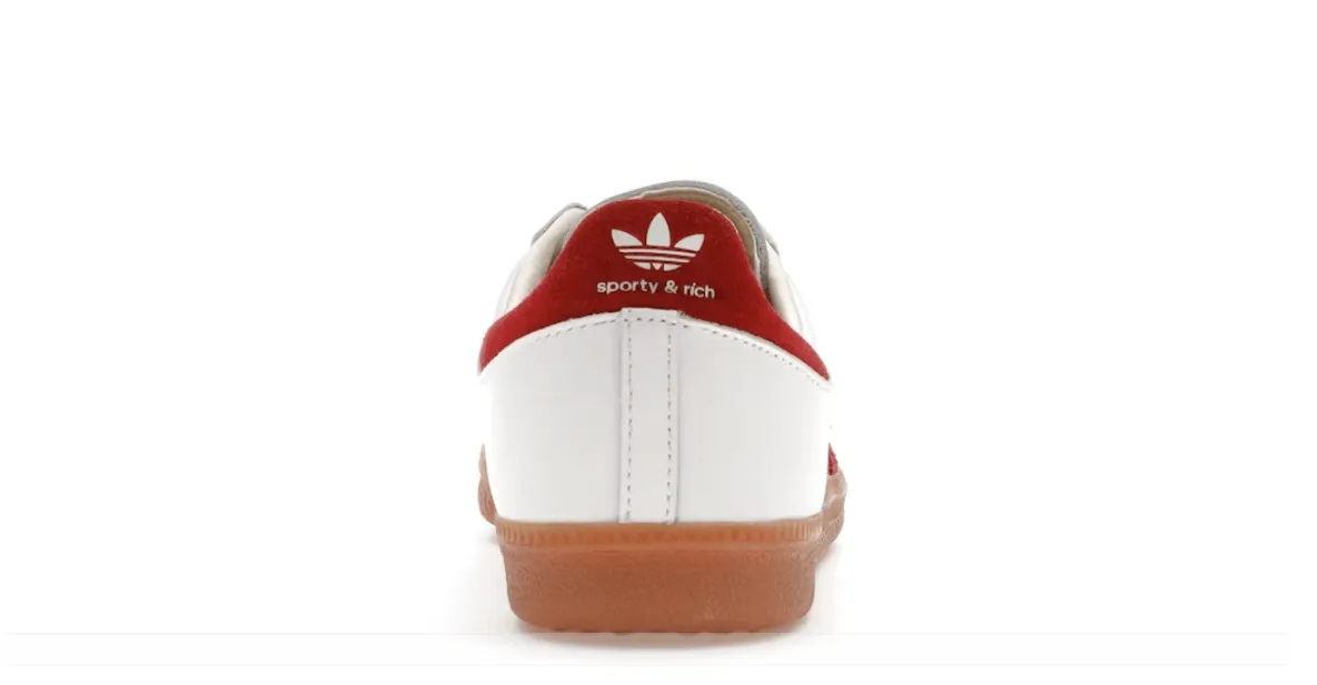 adidas Samba Sporty & Rich White Collegiate Burgundy