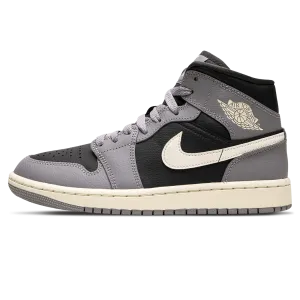 Air Jordan 1 Mid Wmns 'Cement Grey'