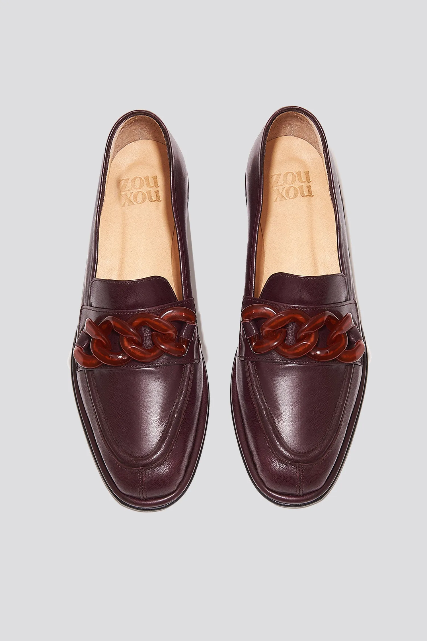 Alma Loafer in Pinot/ Amber