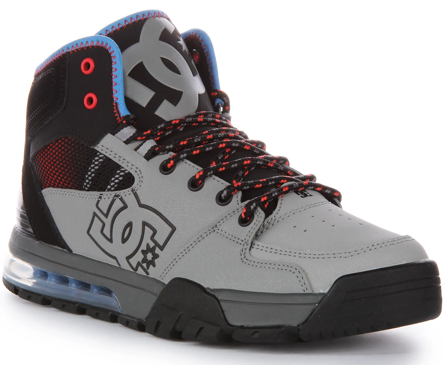 Dc Shoes Versatile Hi Water Resitant In Grey Blue