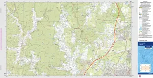 Dooralong 9131-1S Topographic Map 1:25k