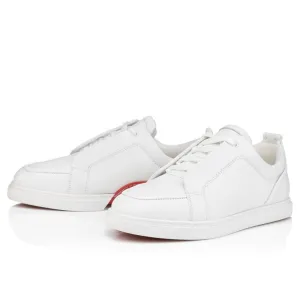 Elegant White Low-Top Sneakers