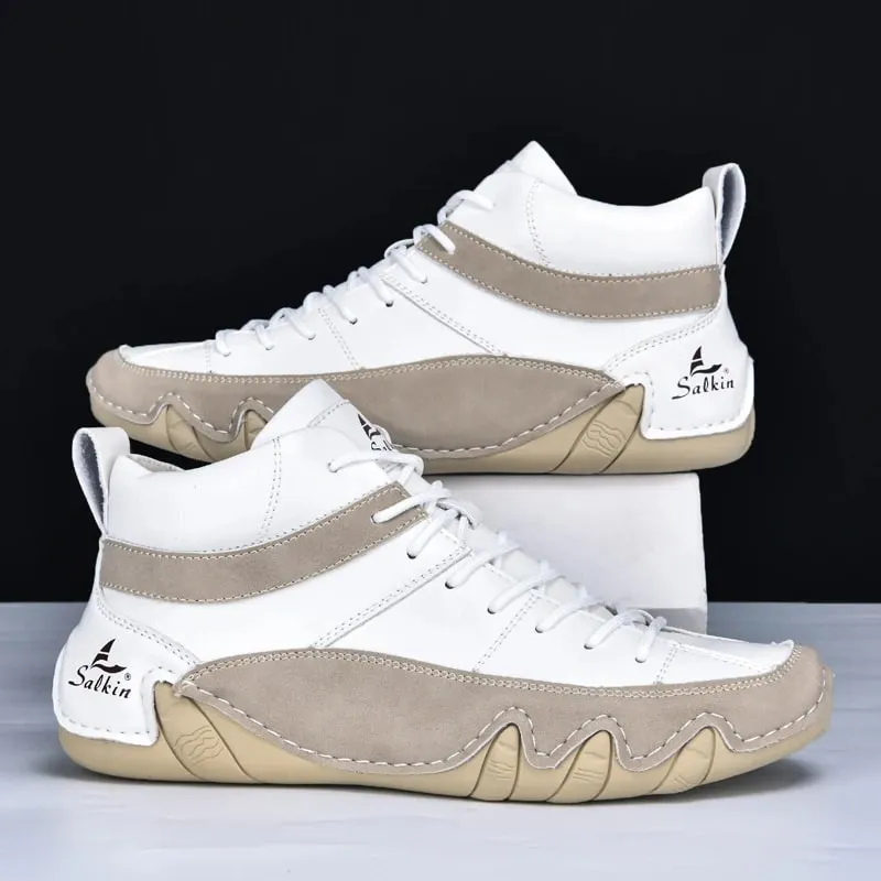 Elevate Leather Sneakers