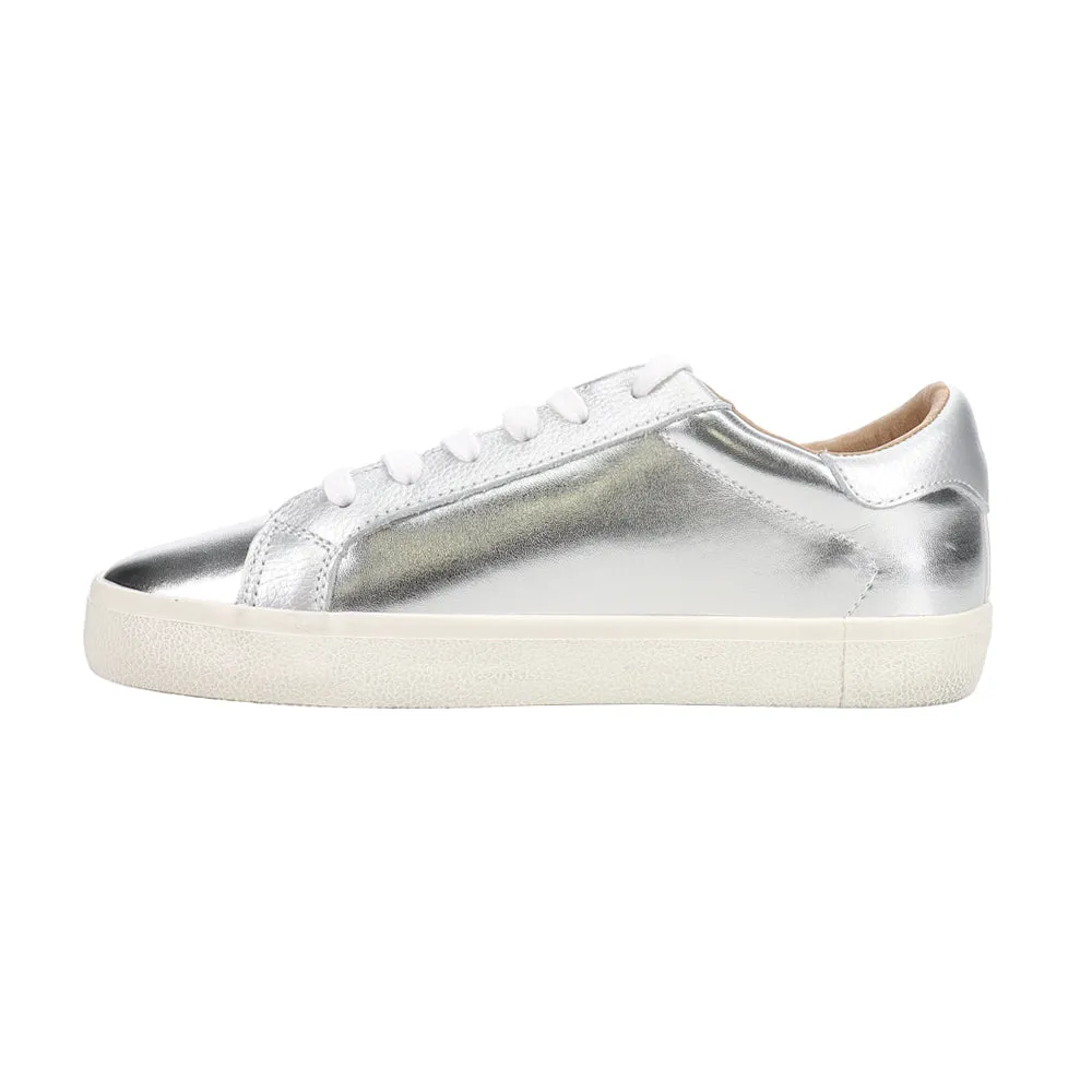 Fae Metallic Lace Up Sneakers