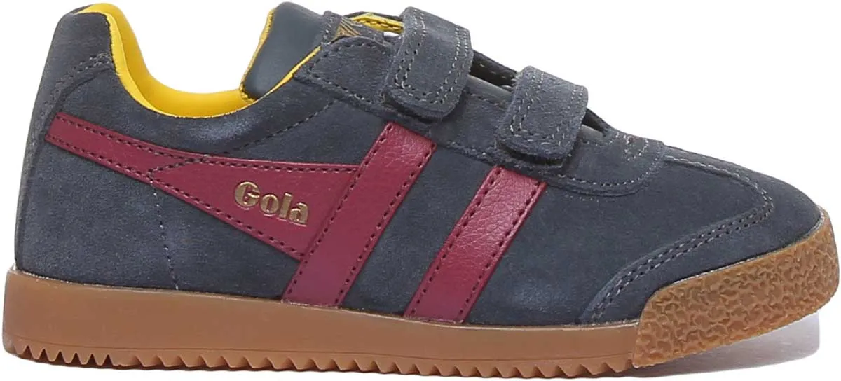 Gola Classics Harrier With Velcro Straps In Graphite