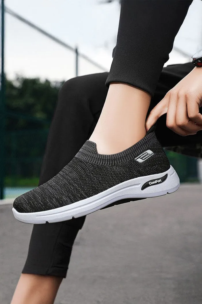 Men's Premium Mesh Upper Slip-On Sneakers