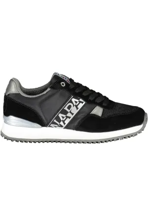 Napapijri Black Polyester Women Sneaker