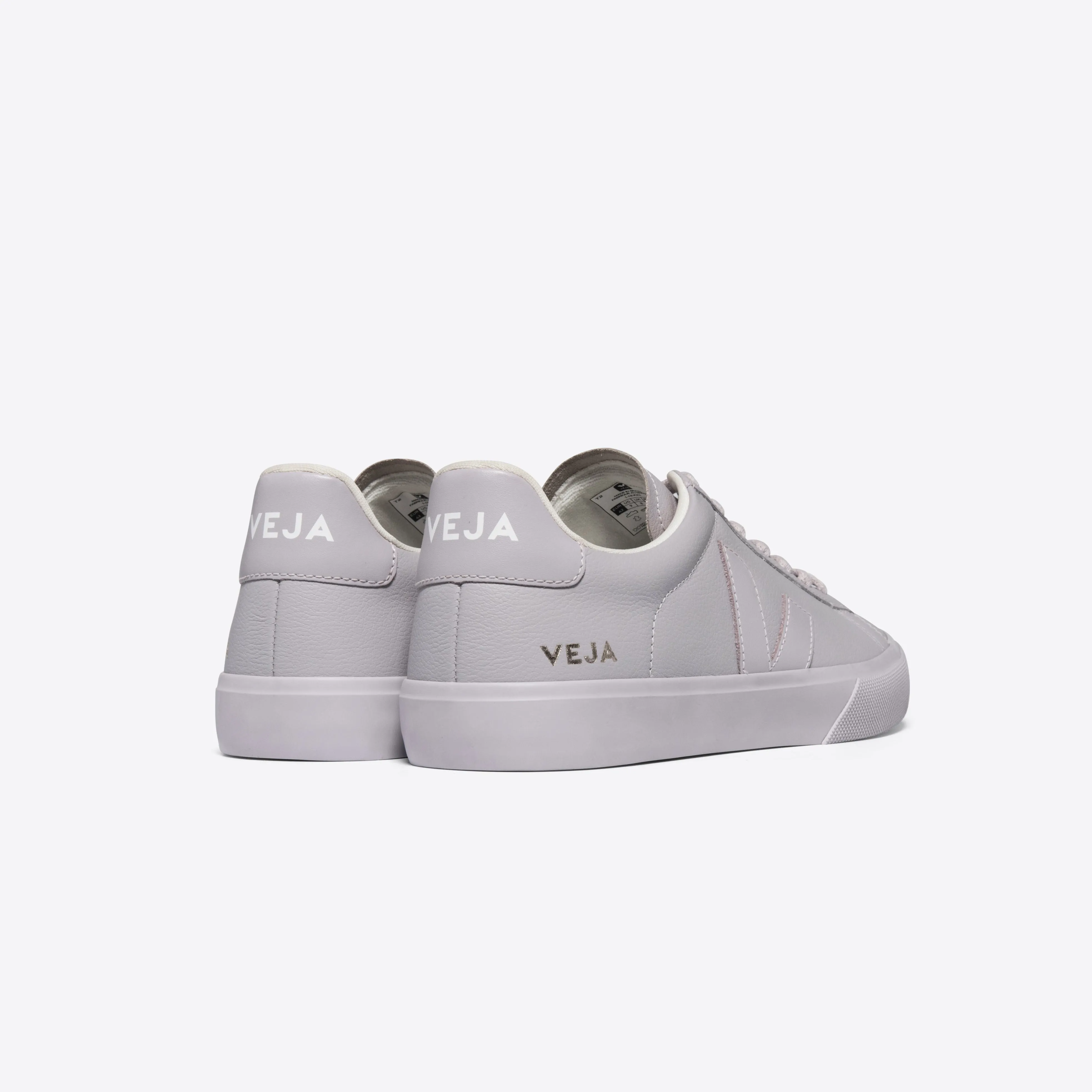 NEW VEJA Campo Chromefree Leather Sneakers | Full Parme