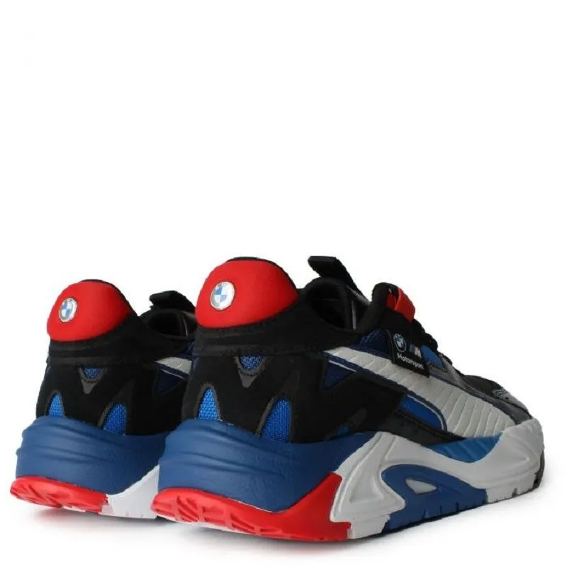 Puma Men's BMW Motorsport RS TRCK Shoes - Black / Cool Cobalt / Red