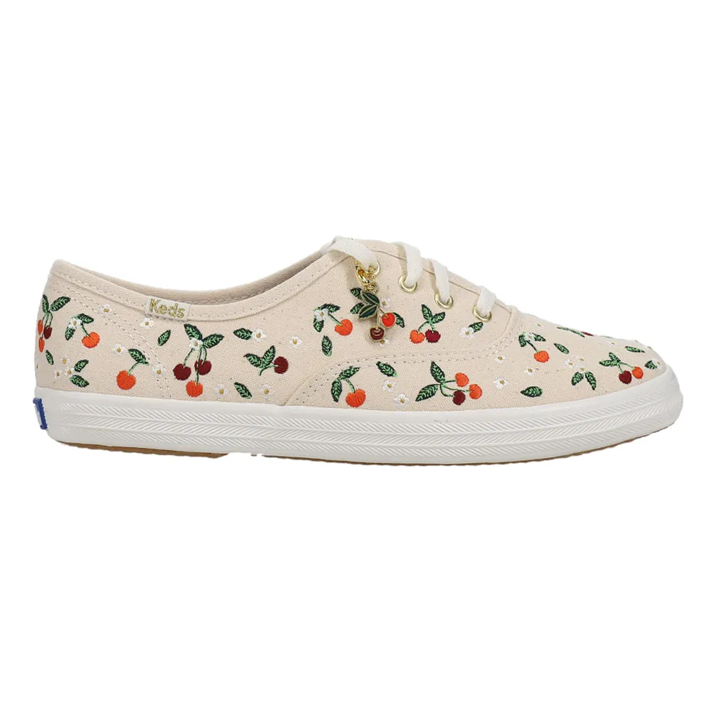 Rifle Graphic Cherries Champion Lace Up Sneakers