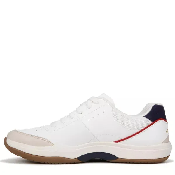 Ryka Womens Courtside Pickleball Sneakers White/Navy