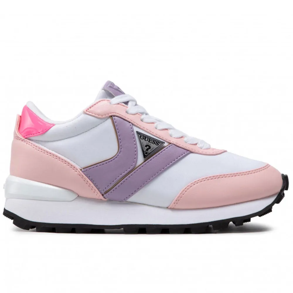 Scarpe Donna GUESS Sneakers Colore Bianco - Rosa Linea Samsin