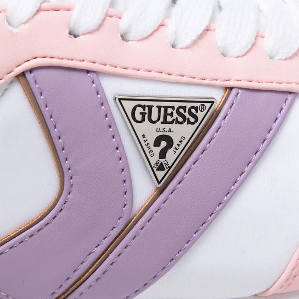 Scarpe Donna GUESS Sneakers Colore Bianco - Rosa Linea Samsin