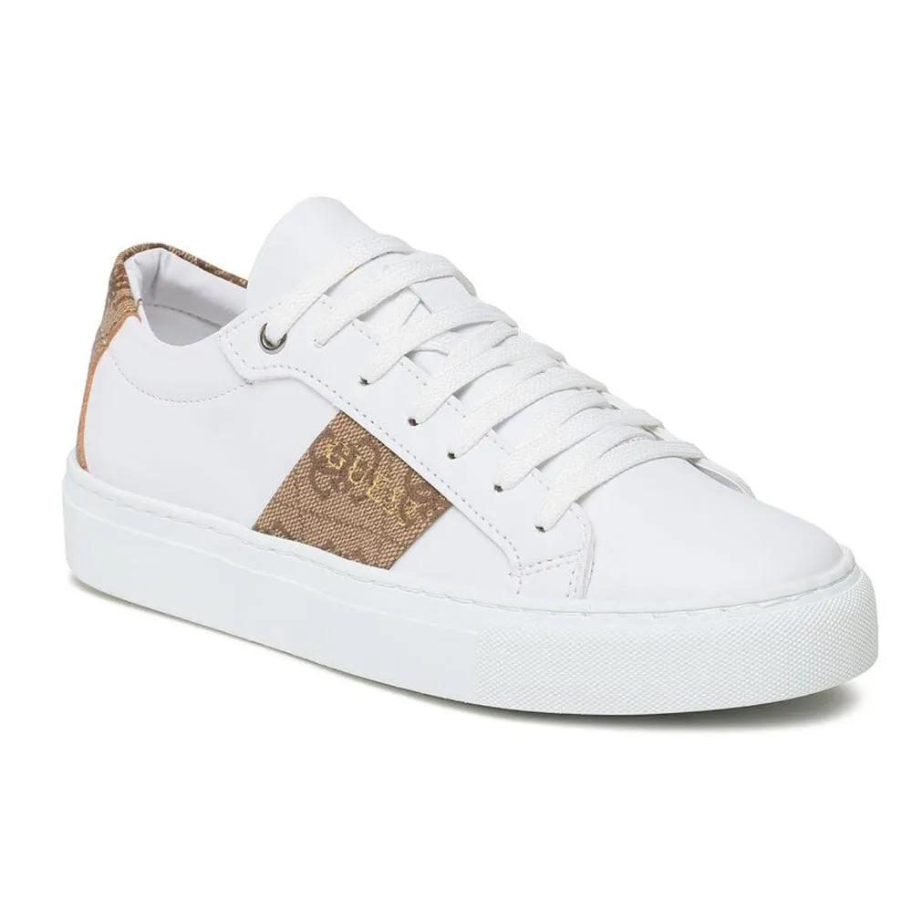 Scarpe Donna GUESS Sneakers Colore White - Brown Linea Toda