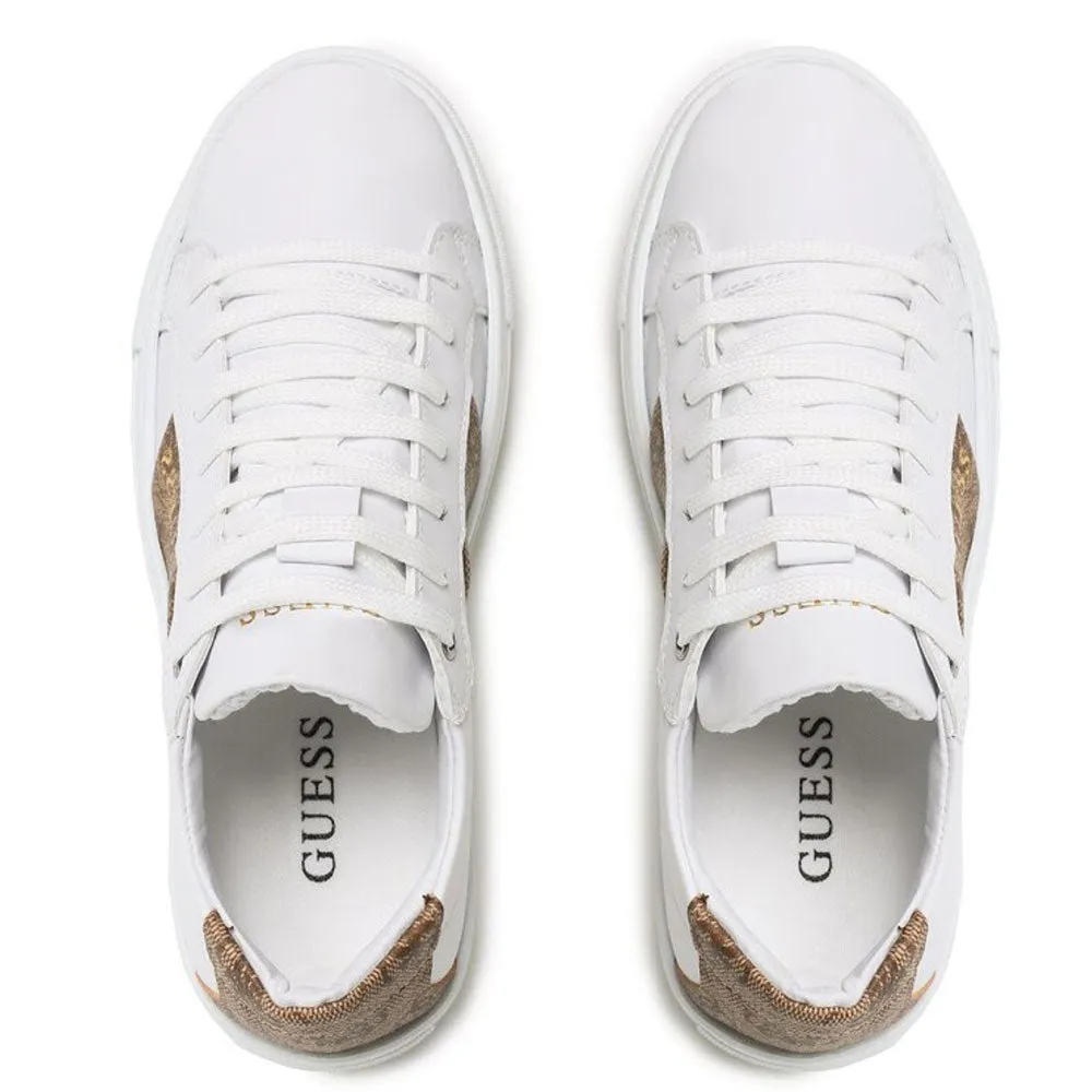 Scarpe Donna GUESS Sneakers Colore White - Brown Linea Toda