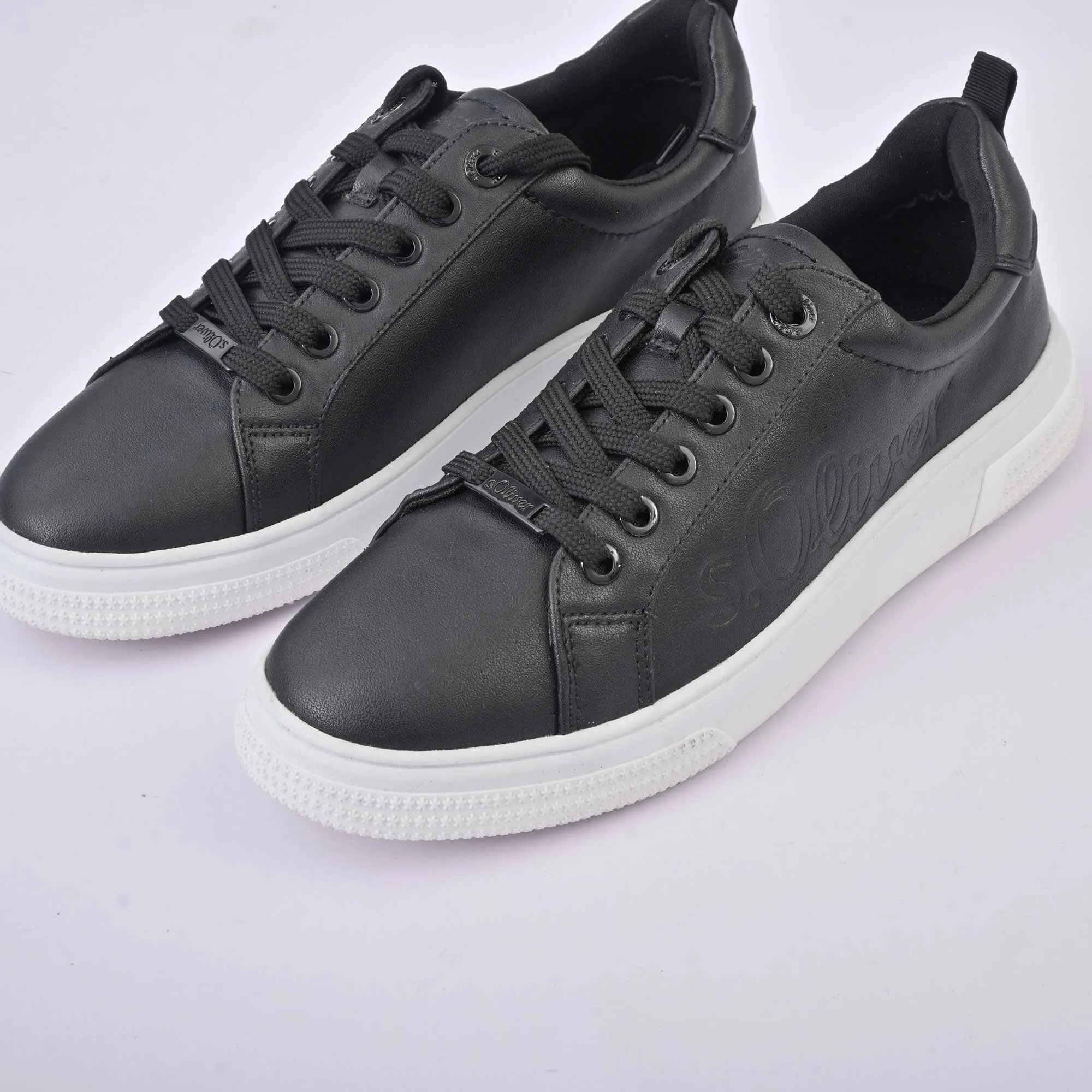 S.Oliver Unisex Harcourt Soft Sole Leather Sneakers