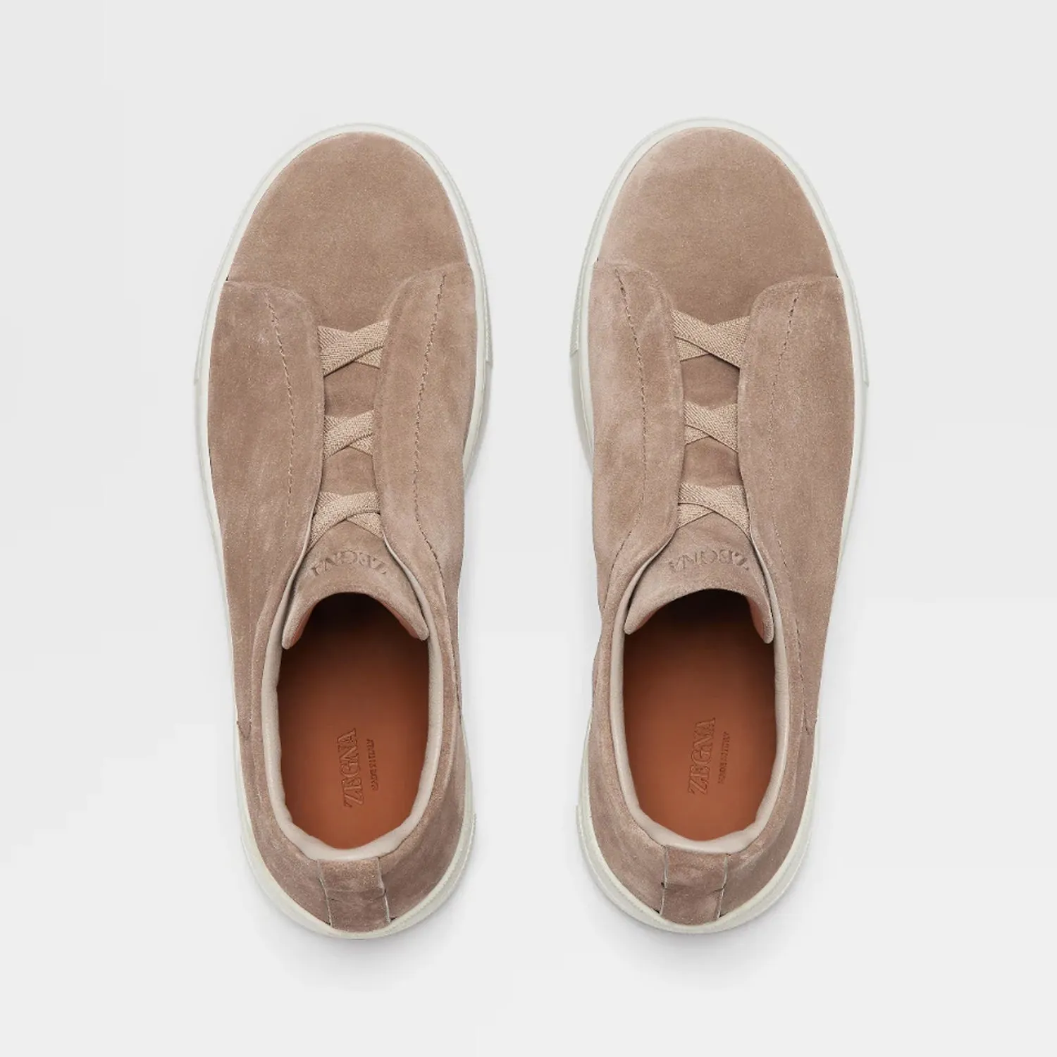 Triple Stitch Suede Sneaker