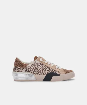 ZINA SNEAKERS LEOPARD MULTI DUSTED SUEDE