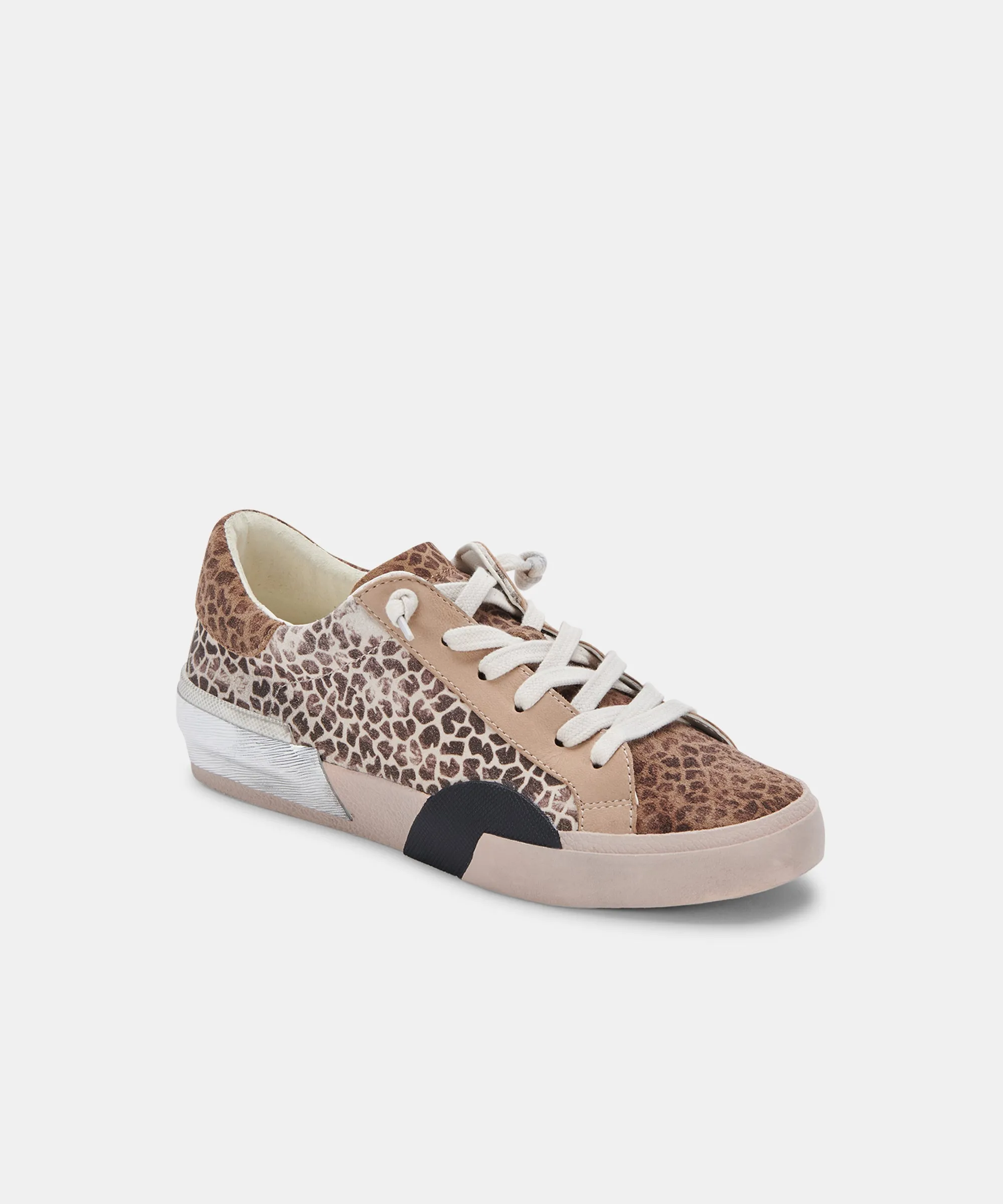 ZINA SNEAKERS LEOPARD MULTI DUSTED SUEDE